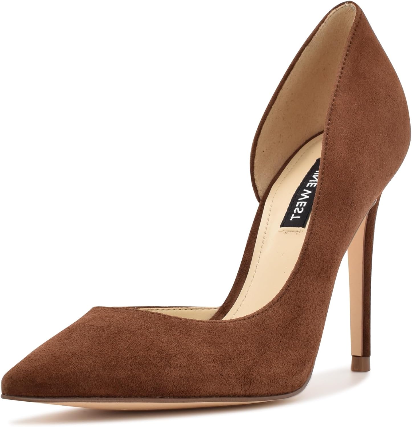 Amazon | NINE WEST Women's FOLOWE Pump, Warm Blush, 5 | パンプス